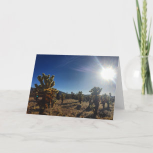 cholla greeting card