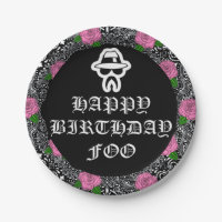 Cholo Theme Party Plates
