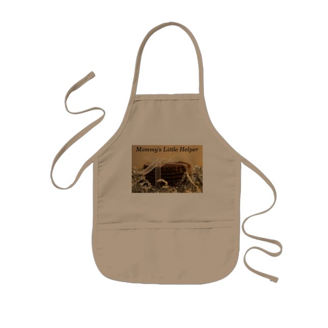 Choloclate Dutch Cookies Kids Apron (Front)