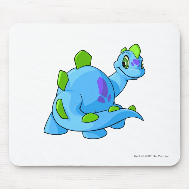 Chomby Blue Mouse Pad (Front)