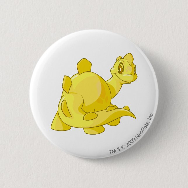 Chomby Gold 6 Cm Round Badge (Front)