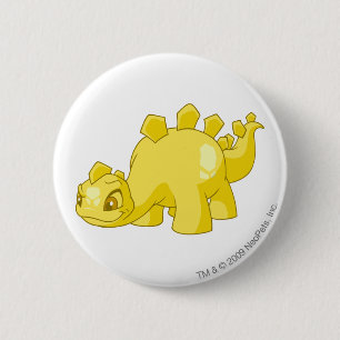 Chomby Gold 6 Cm Round Badge
