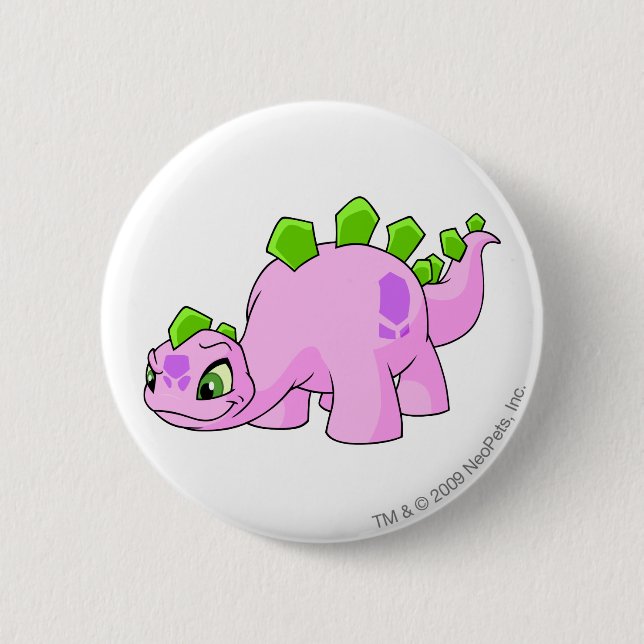 Chomby Pink 6 Cm Round Badge (Front)
