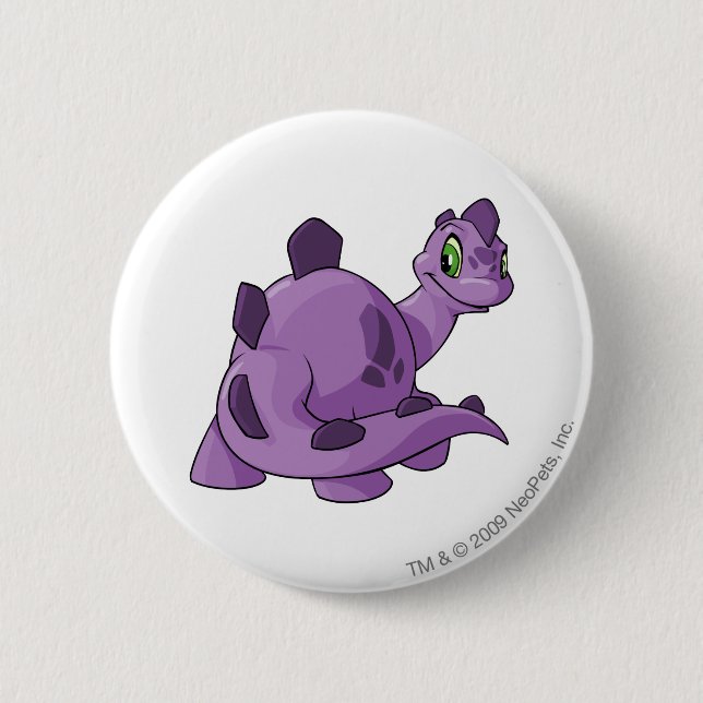 Chomby Purple 6 Cm Round Badge (Front)