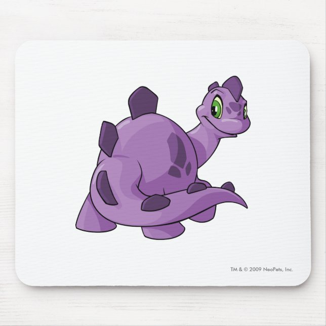 Chomby Purple Mouse Pad (Front)