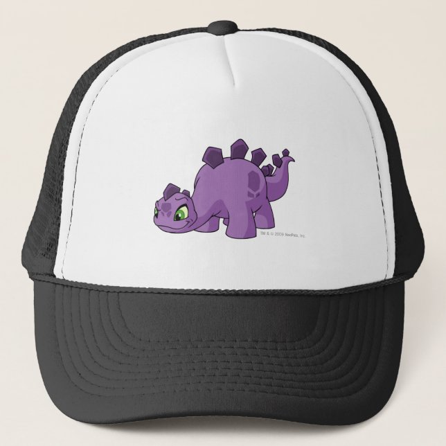 Chomby Purple Trucker Hat (Front)