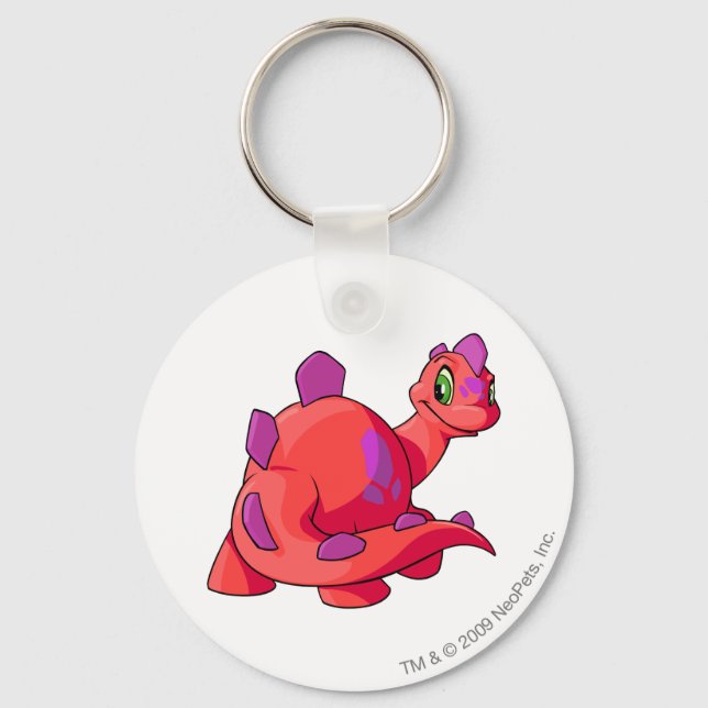Chomby Red Key Ring (Front)