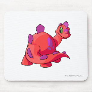 Chomby Red Mouse Pad
