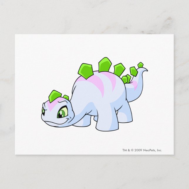 Chomby Striped Postcard (Front)