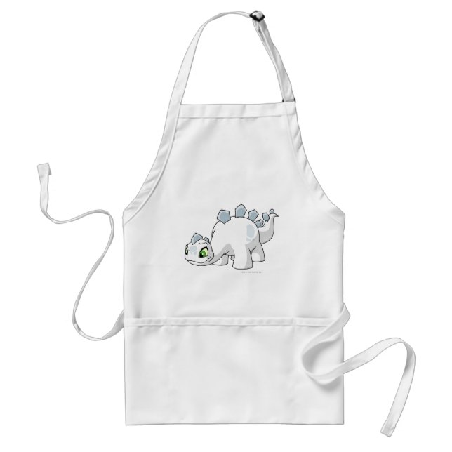Chomby White Standard Apron (Front)