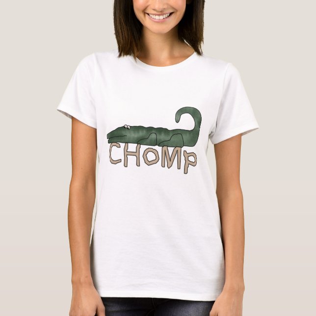 Chomp Alligator Tshirts and Gifts (Front)