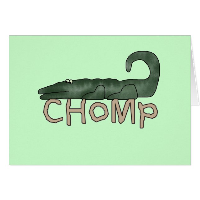 Chomp Alligator Tshirts and Gifts (Front Horizontal)