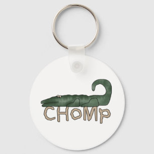 Chomp Alligator Tshirts and Gifts Key Ring