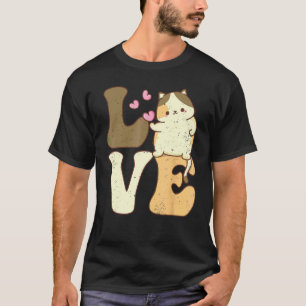 Chonk Cat Meme LOVE Fat Cats T-Shirt