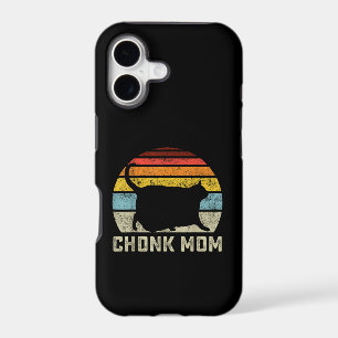 Chonk Cat Mum Scale Meme Funny Retro Style Mummy C