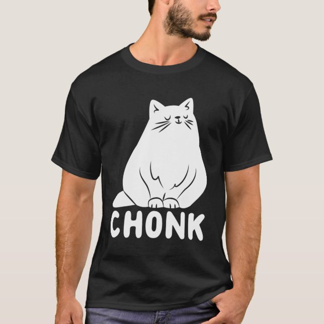 Chonk Cat T-Shirt (Front)