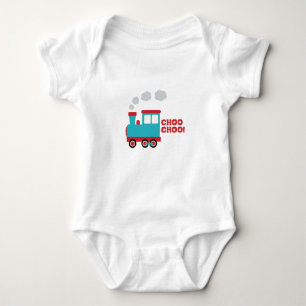 Choo Choo! Baby Bodysuit