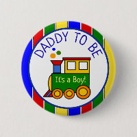 Choo Choo Train Baby Shower Daddy  to Be
