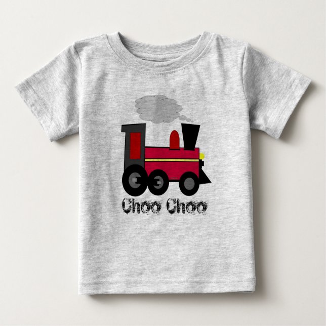 Choo Choo Train Baby T-Shirt (Front)