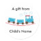 Choo Choo Train Birthday Goodie Bag Labels