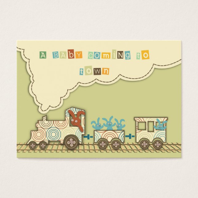 Choo Choo Train Gift Tag (Front)