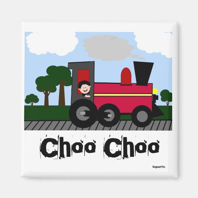 Choo Choo Train Magnet (Front)
