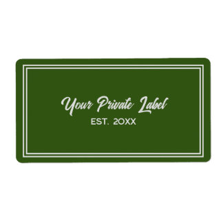 Choose a Colour for Your Private Label