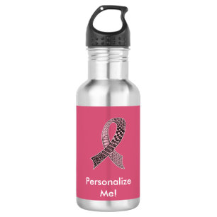Choose Any Colour Cancer Disease Awareness Ribbon 532 Ml Water Bottle