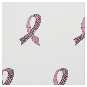 Choose Any Colour Cancer Disease Awareness Ribbon Fabric