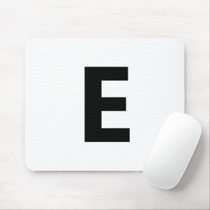 Choose Any Letter   Font: Open Sans Condensed Bold Mouse Pad