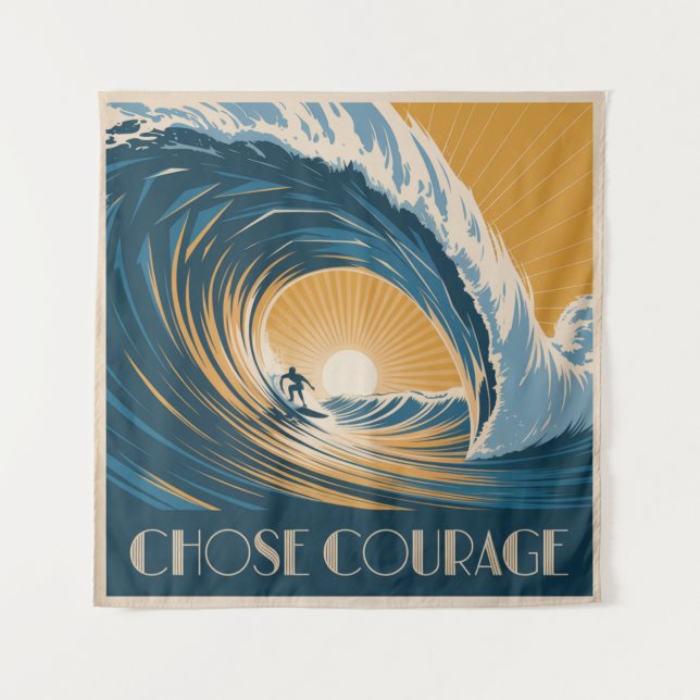 Choose Courage Tapestry (Front)