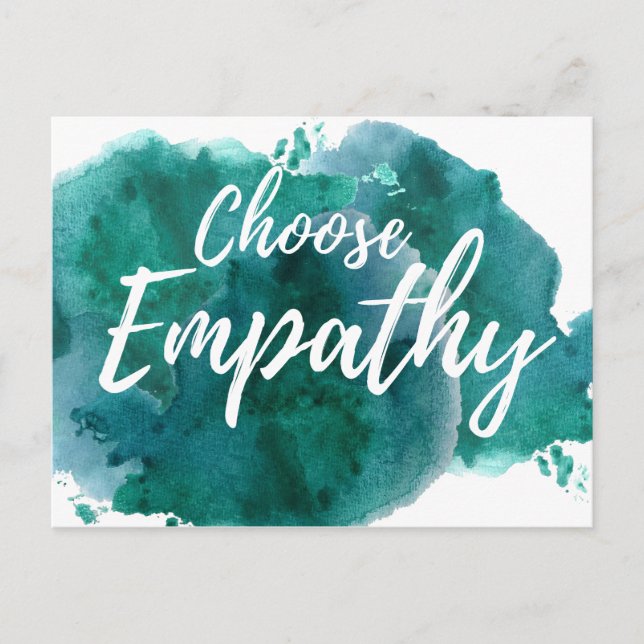 Choose Empathy Protest Postcard (Front)
