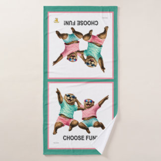 Choose Fun Otter Duo Bath Towel