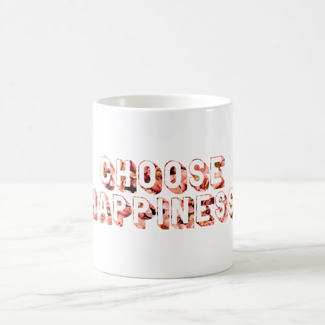 Choose Happiness 7 Coffee Mug (Center)