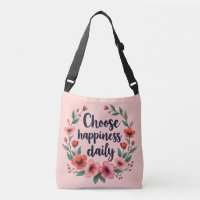 Choose Happiness Daily Floral Wreath