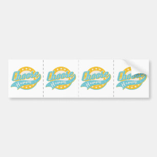 Choose Happy Bumper Sticker