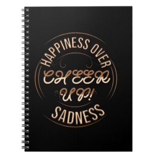  CHOOSE HAPPY CHEER UP SPIRAL PHOTO NOTEBOOK