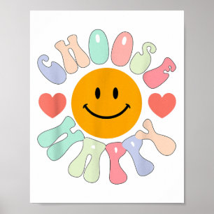Choose Happy Motivational Insrational Sitive  Poster