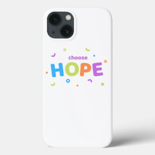 choose hope iphone 13 case-inspirational quote case
