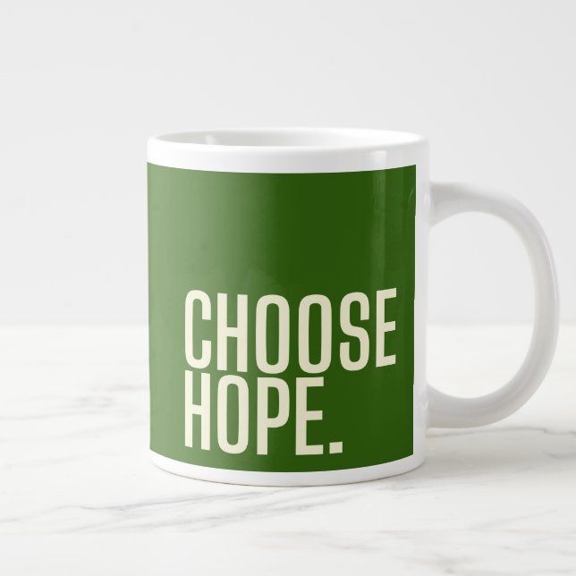 choose hope. Mugs & Cups (Right)