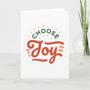 Choose Joy Christmas Card