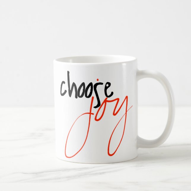 Choose Joy Coffee Mug (Right)