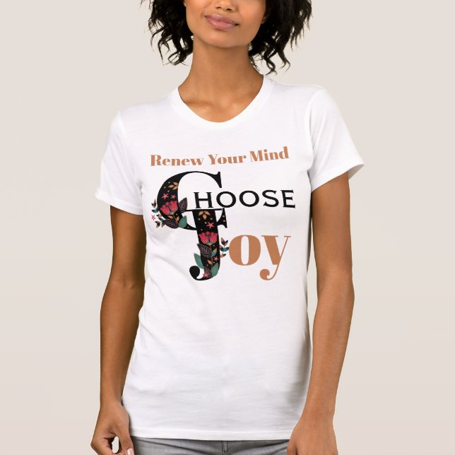 Choose Joy long sleeved T-Shirt (Front)