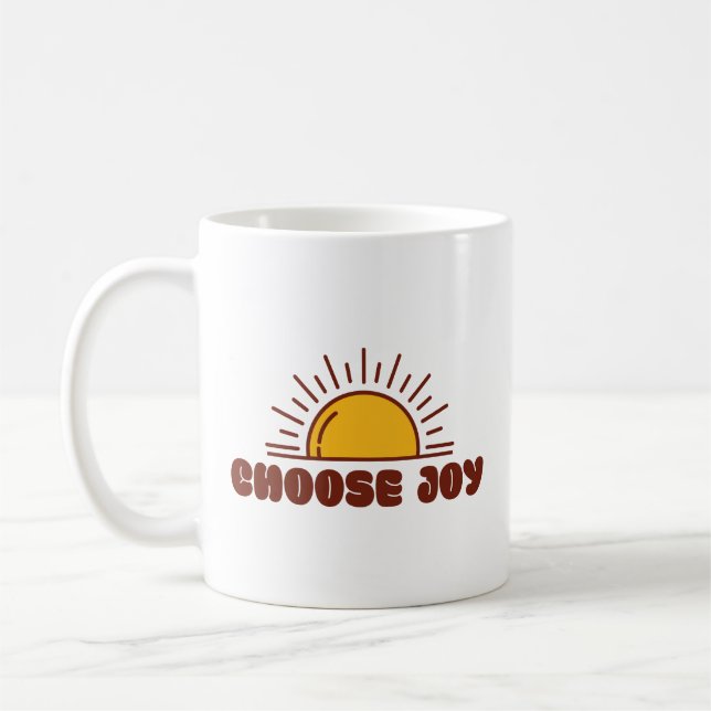 Choose joy Motivational Mug (Left)