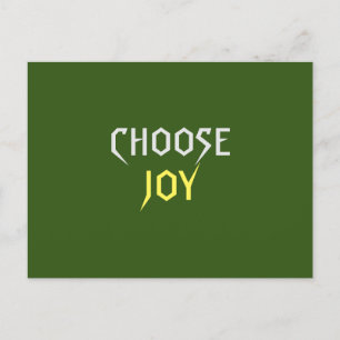 Choose Joy Postcard