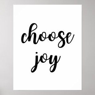 Choose Joy Poster