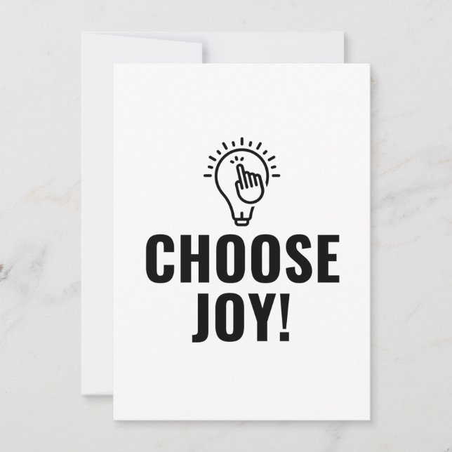 Choose joy quote (Front)