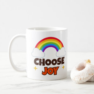 Choose Joy - Rainbow Mug