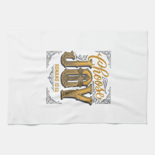 Choose Joy Romans 15_13 Christian Faith Shirt_1 Tea Towel