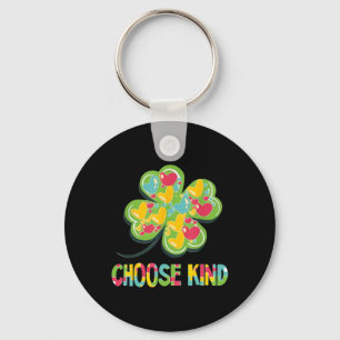 Choose Kind - Autism Awareness Anti Bully St Patri Key Ring